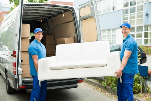 Load-based removal quote example for Canary Wharf furniture