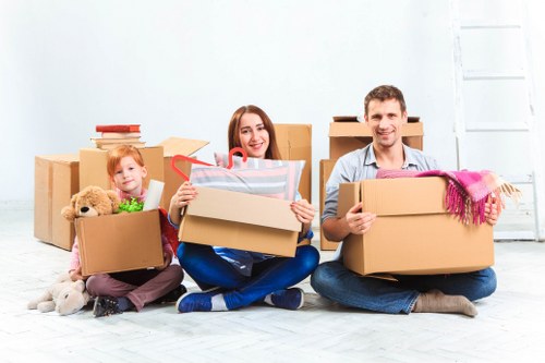 Efficient man and van relocation service in Canary Wharf