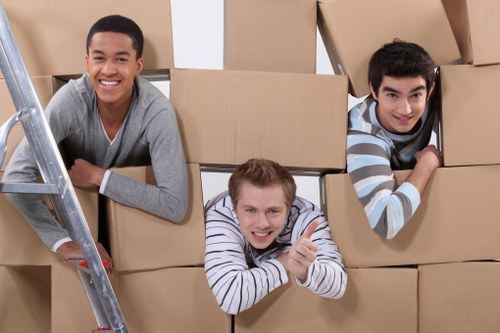 Professional removal company handling a complaint fairly