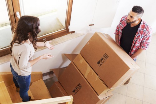 Final legal terms page for a UK removal company service agreement
