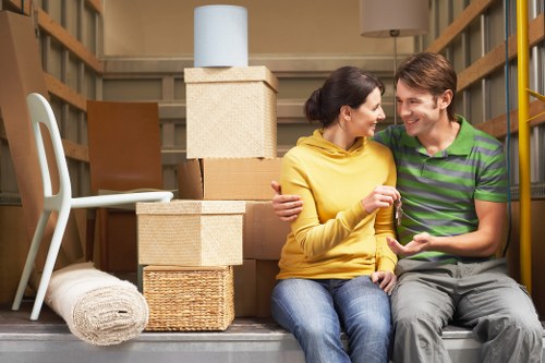 Residential move support in Canary Wharf with careful handling