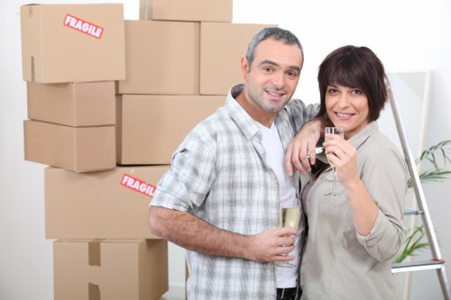 Canary Wharf removal service managing a smooth final delivery and placement